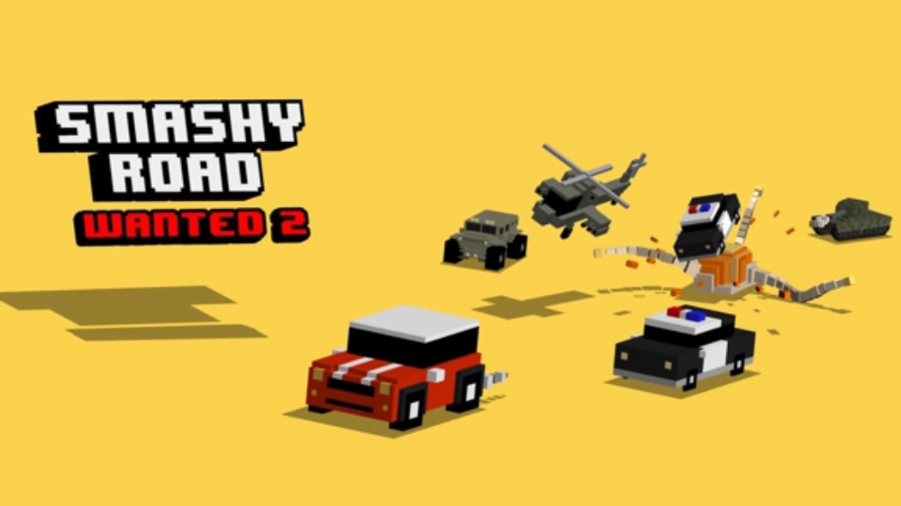 switch520游戏_像素公路：狂飙2 Smashy Road Wanted 2_0