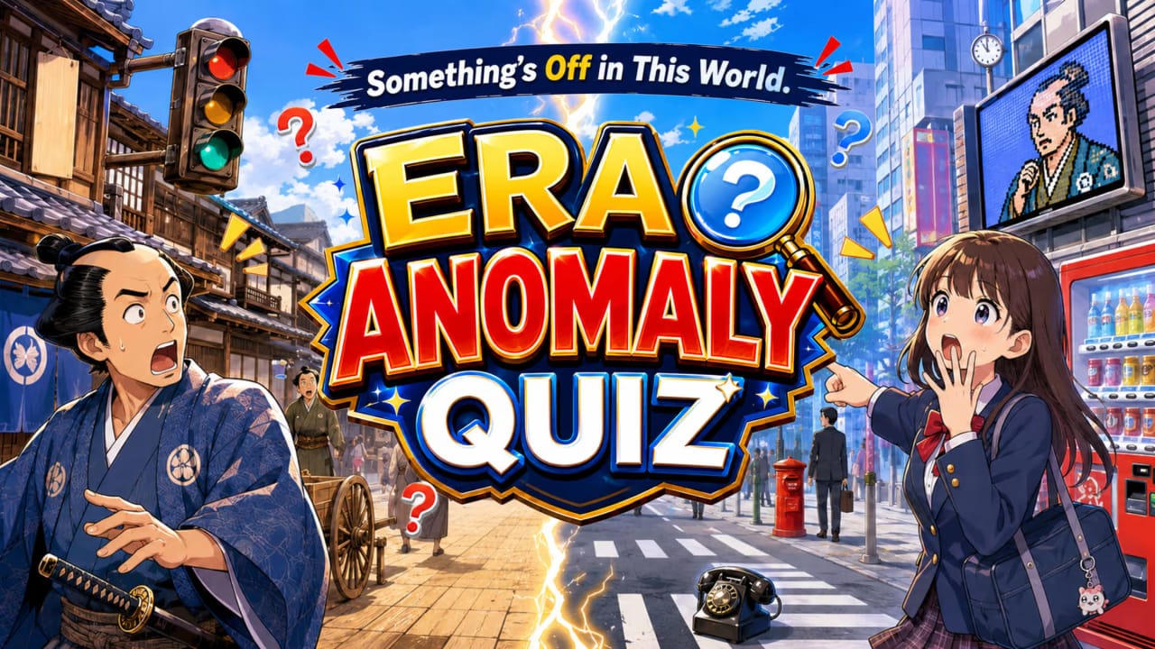 switch520游戏_这个世界有点不对劲。时代违和感测验_Something’s Off in This World. Era Anomaly Quiz_0