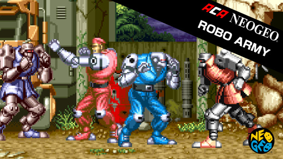 switch520游戏_街机：机甲神兵  ACA NEOGEO ROBO ARMY_0