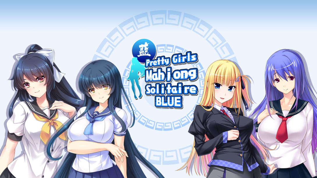 switch520游戏_美女麻将牌：蓝  Pretty Girls Mahjong Solitaire – Blue_0