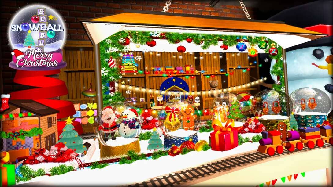 switch520游戏_圣诞快乐雪球泡泡  Merry Christmas Snowball Bubble_0