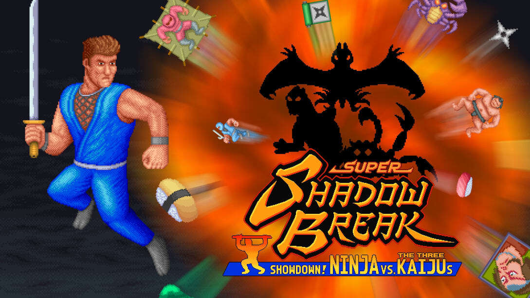 switch520游戏_超级影破：对决！忍者VS三大怪兽_Super Shadow Break : Showdown! NINJA VS The Three KAIJUs_0