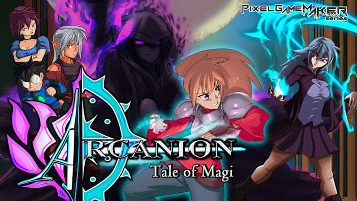 switch520游戏_像素游戏制作大师 荒漠 魔法传说  Pixel Game Maker Series ARCANIONTALE OF MAGI_0