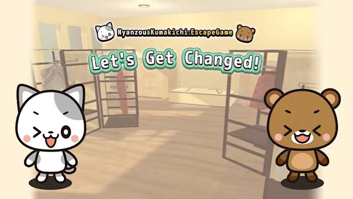 switch520游戏_Lets Get Changed! Nyanzou&Kumakichi Escape Game_おきがえしましょ～ニャン蔵＆クマ吉の脱出ゲーム～_0