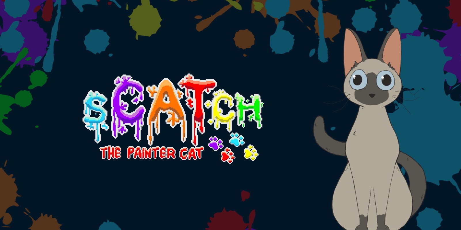 switch520游戏_sCATch The Painter Cat_0