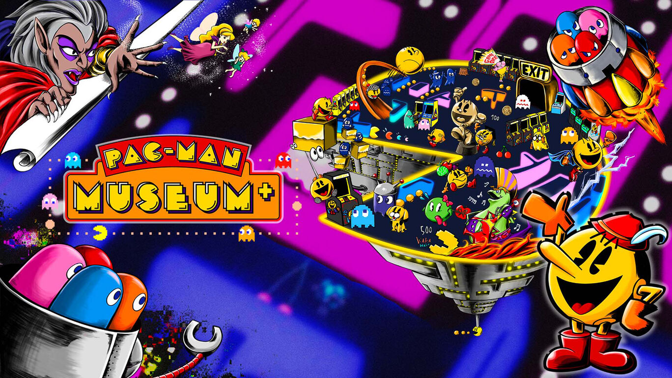 switch520游戏_吃豆人博物馆+_PAC-MAN MUSEUM+_0