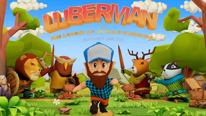 switch520游戏_卢布曼和动物战士的传说 – 平台游戏_Luberman and The Legend of Animals Warriors-Platformer Game 2022_0