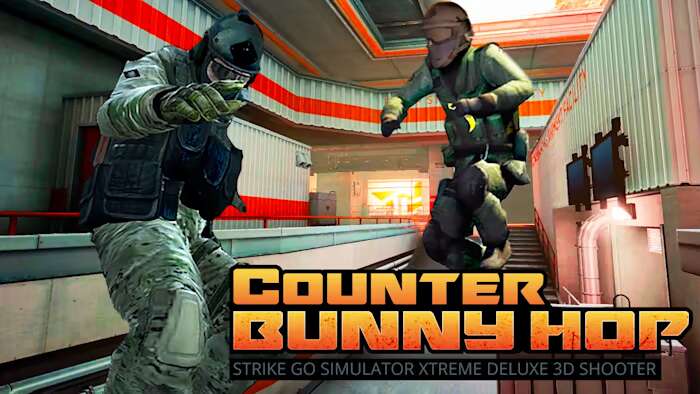 switch520游戏_计数器兔子跳_Counter Bunny Hop Strike Go Simulator Xtreme Deluxe 3D Shooter_0