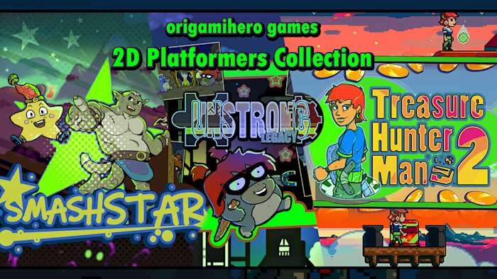 switch520游戏_折纸英雄游戏2D平台游戏合集_origamihero games 2D Platformer Collection_0