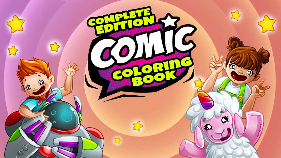 switch520游戏_填涂漫画 完全版 Comic Coloring Book – Complete Edition_0