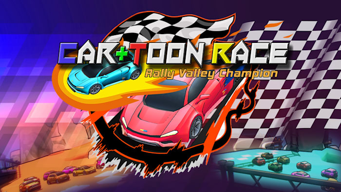 switch520游戏_动画片赛车：拉力赛山谷冠军_Car+Toon Race Rally Valley Champion_0