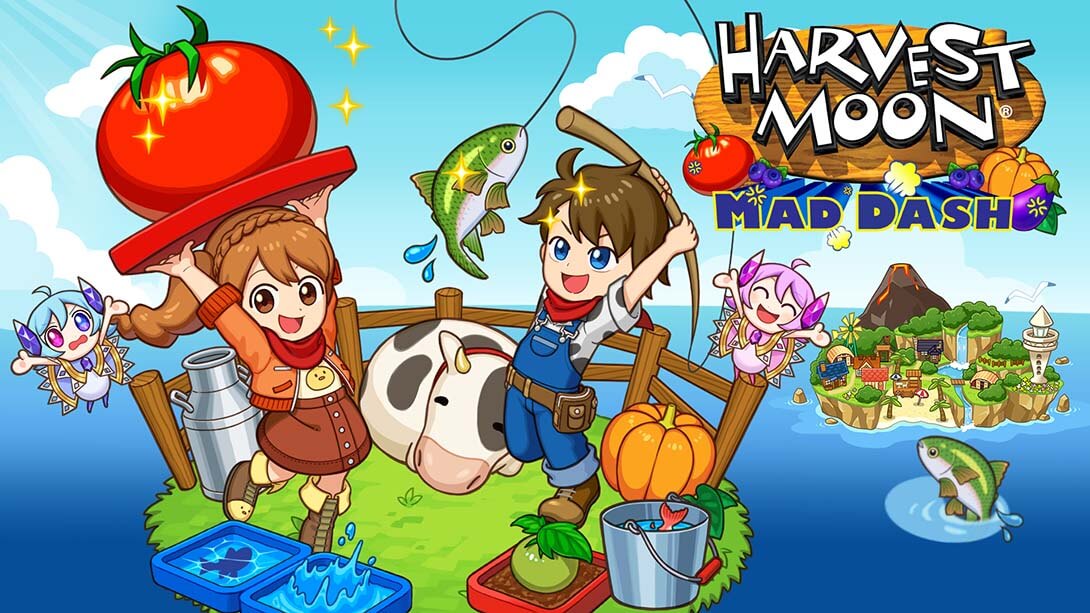 switch520游戏_牧场物语：疯狂冲刺_Harvest Moon: Mad Dash_0