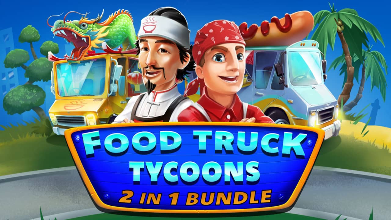 switch520游戏_烹饪大亨 二合一_Food Truck Tycoons – 2 in 1 Bundle_0