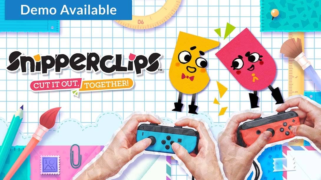 switch520游戏_你裁我剪！斯尼帕  Plus_Snipperclips Plus:Cut It Out_ Together_0