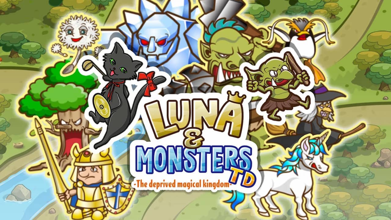 switch520游戏_露娜与怪兽塔防：被剥夺的魔法王国_Luna & Monsters TD: The Deprived Magical Kingdom_0