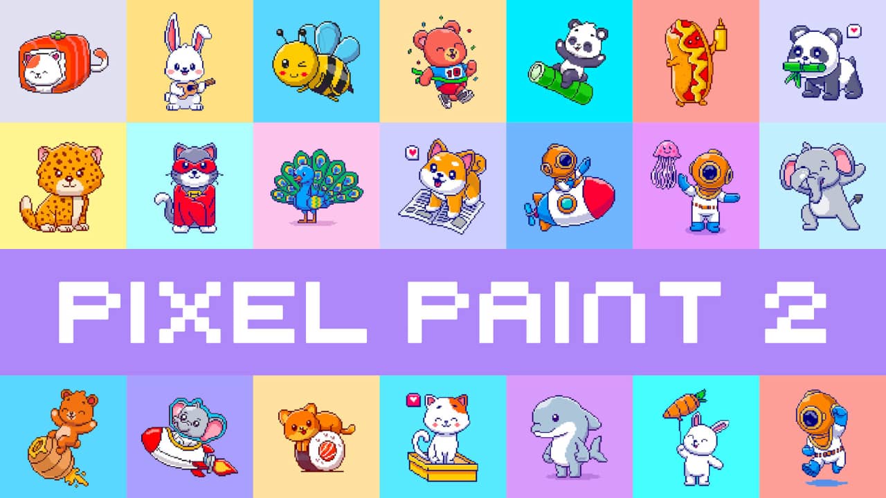 switch520游戏_像素画2_Pixel Paint 2_0