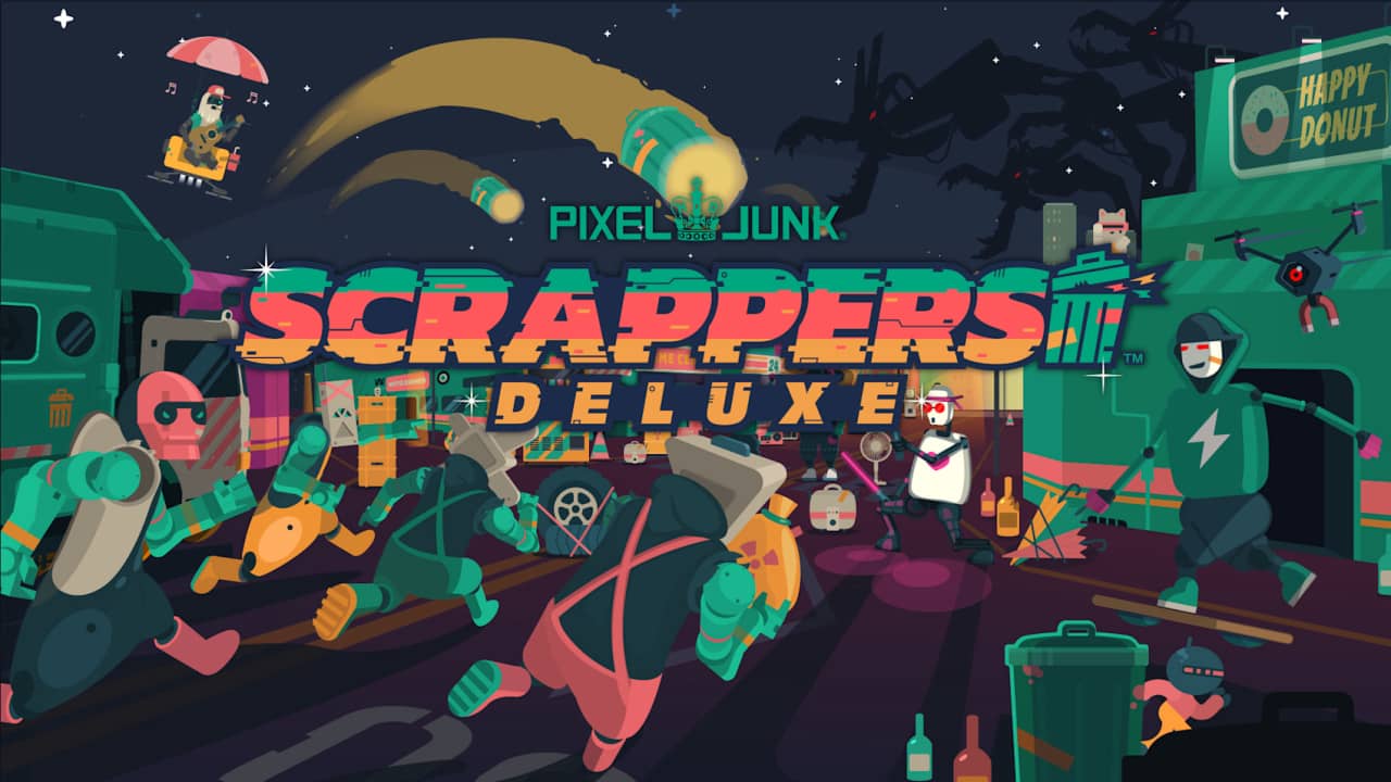 switch520游戏_像素垃圾 回收者_PixelJunk Scrappers Deluxe_0