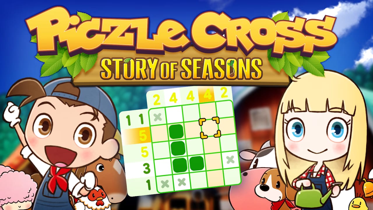 switch520游戏_绘图方块：牧场物语_Piczle Cross: Story of Seasons_0