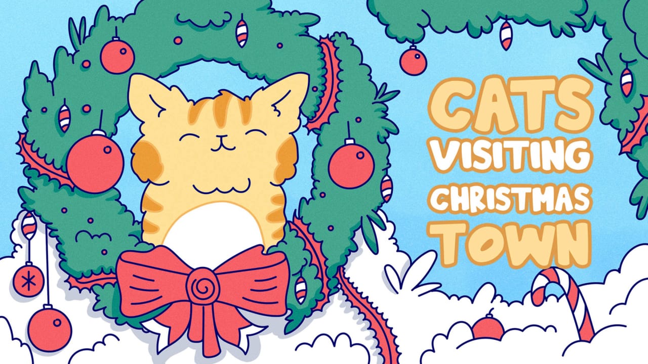 switch520游戏_猫造访圣诞小镇_Cats Visiting Christmas Town_0
