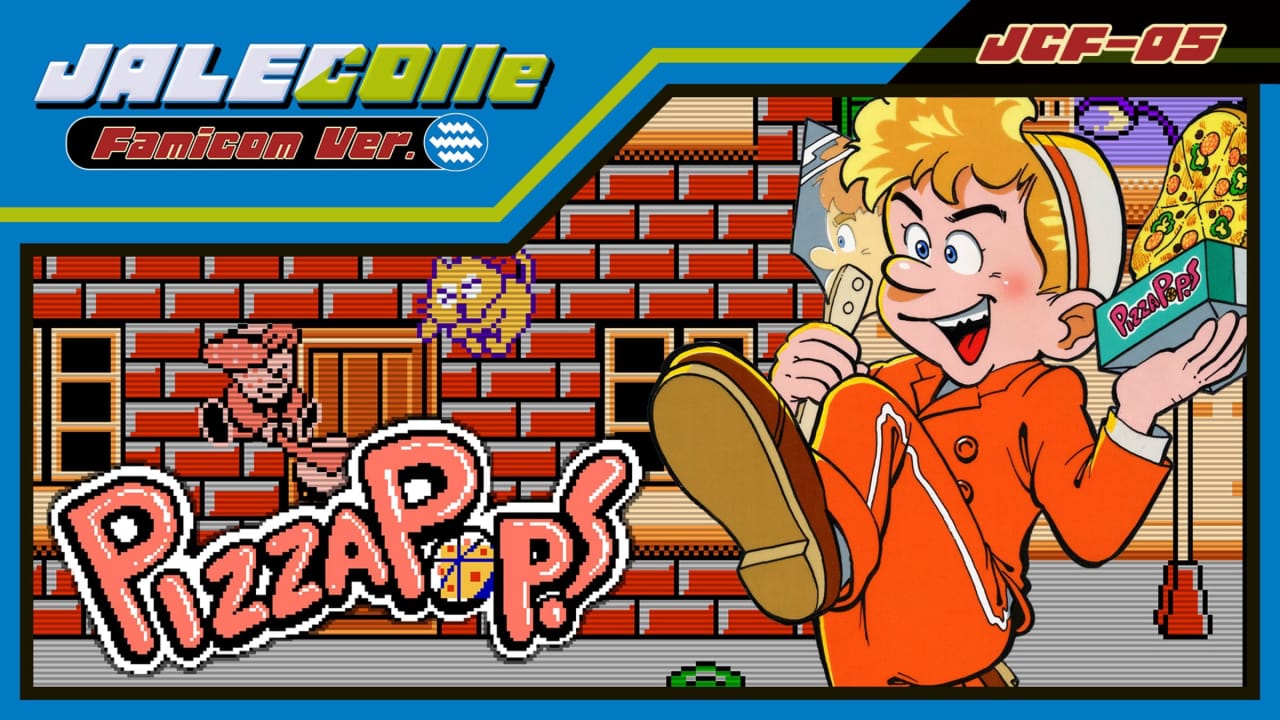 switch520游戏_JALECO红白机版 披萨大战_JALECOlle Famicom Ver. PIZZA POP!_0