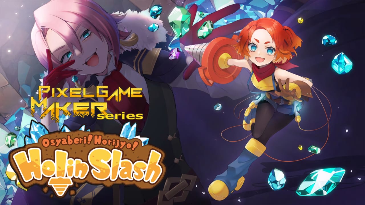 switch520游戏_饶舌! 挖掘女孩_Pixel Game Maker Series Osyaberi! Horijyo! Holin Slash_0