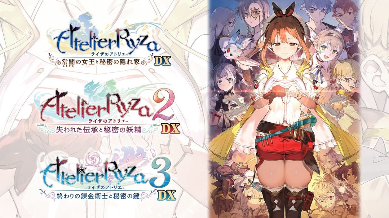 switch520游戏_莱莎的炼金工房～秘密三部曲～DX_Atelier Ryza Secret Trilogy Deluxe Pack_0